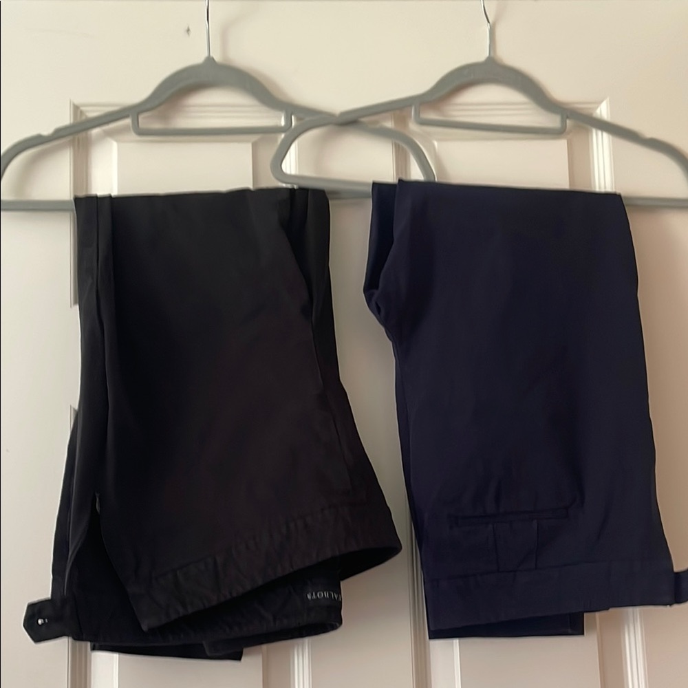 Talbots black and navy Chatham Ankle Pants